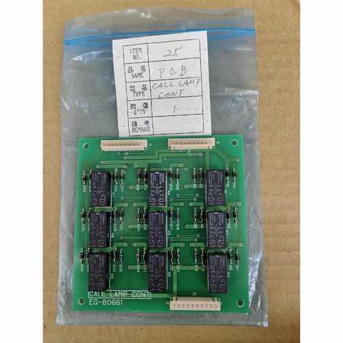 非标价EQ80661 CALL LAMP CONT议价