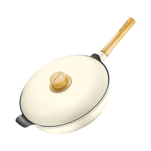 九阳Joyoung超轻29/32cm炒锅不粘锅轻奢派家用炒菜锅无油烟2955D