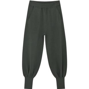 【100%绵羊毛】BLUE ERDOS冬季运动简约束脚哈伦裤女卫裤长裤