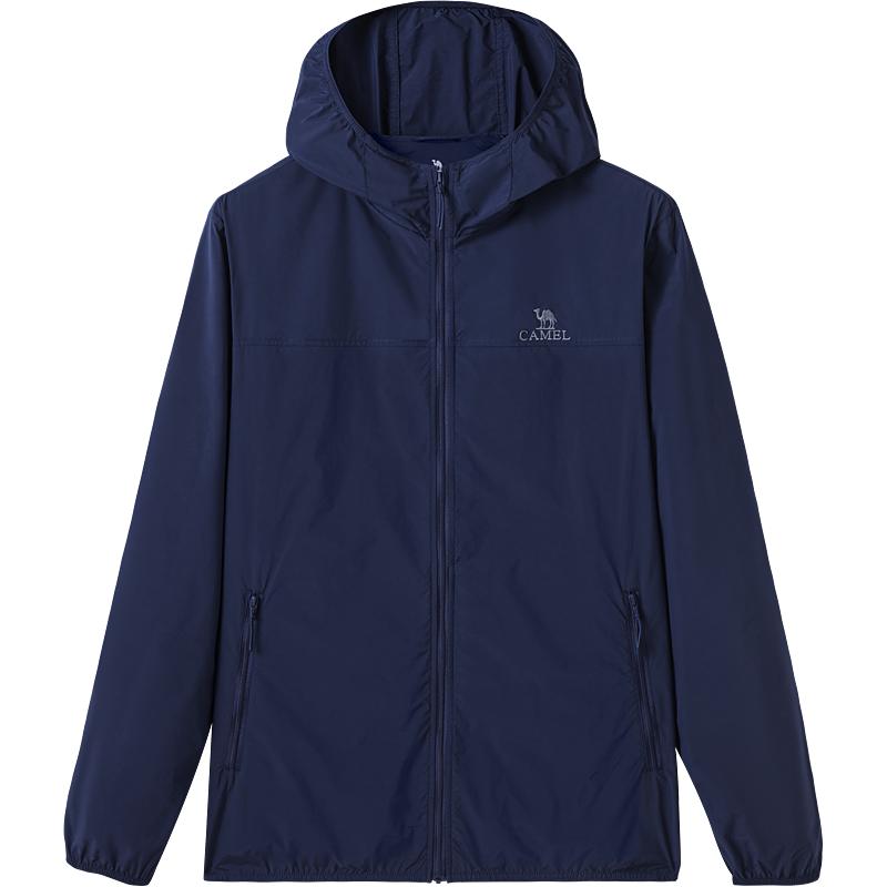 骆驼防晒衣夏季轻薄透气运动男女皮肤衣户外防紫外线休闲防晒服