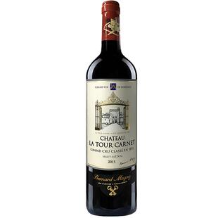 中粮名庄荟 法国拉图嘉利正牌红酒波尔多四级名庄干红葡萄酒750ml