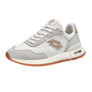 LOTTO乐途女鞋2026新款春秋复古网面运动鞋名牌轻便休闲阿甘鞋子