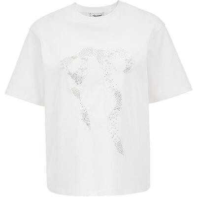 VeroModaT恤蕾丝钉珠水钻