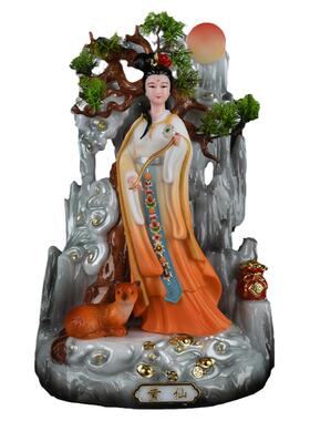 拜月黄姑娘黄哥哥黄教主天霸摆件