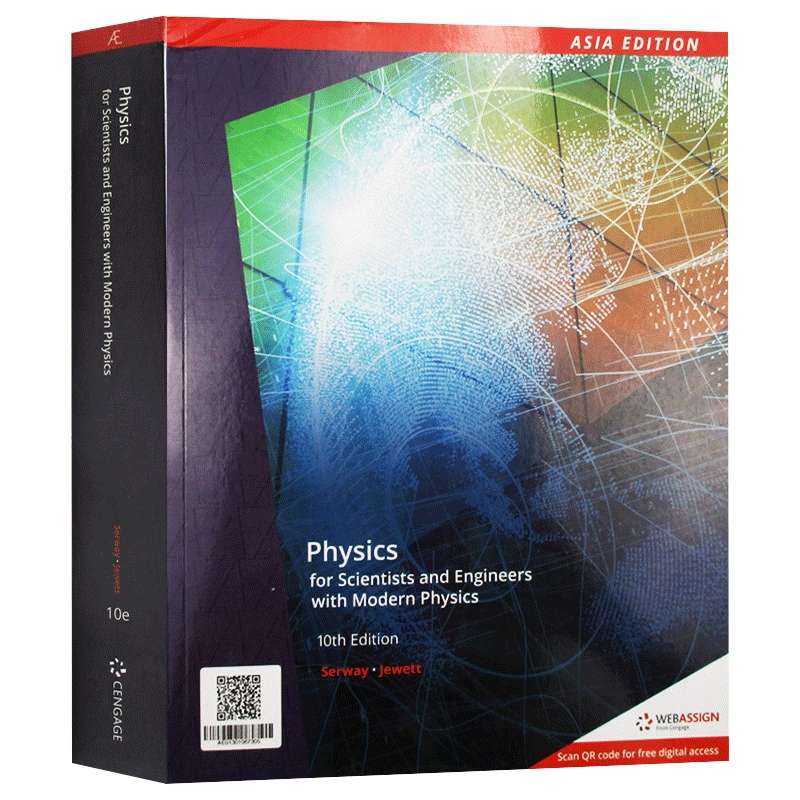 现代物理科学家和工程师的物理学 英文原版 Physics For Scientists And Engineers With Modern Phyics 第10版 英文版进口英语书