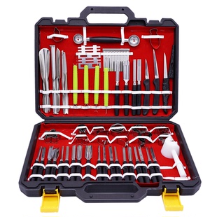 专业厨师雕花全套食品雕刻刀套装水果拼盘雕刻工具组专用雕花刀