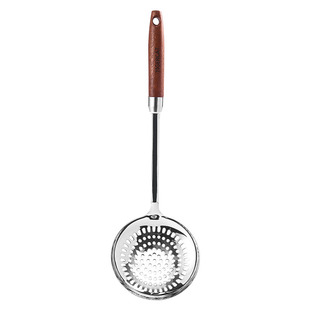304不锈钢火锅勺子汤勺漏勺套装家用厨房捞网过滤油渣浮沫撇油勺