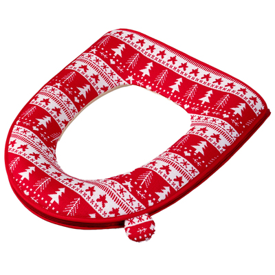 科缦毛线针织软糯马桶垫