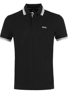 自营短袖POLO衫HugoBoss