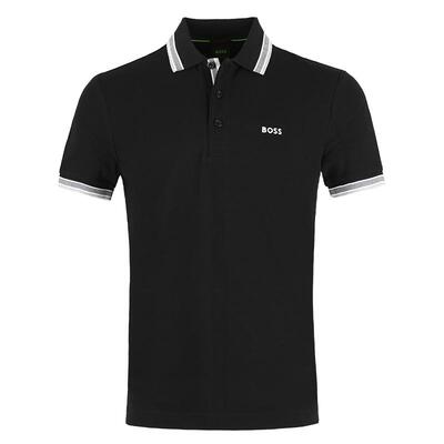 自营短袖POLO衫HugoBoss