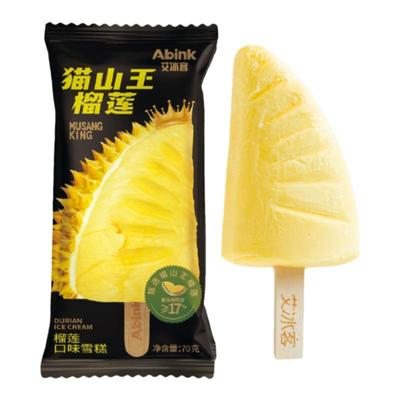 8支艾冰客雪糕猫山王榴莲≥17%