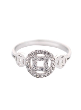 通体925纯银戒指女女小众设计