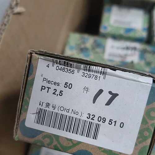 议价菲尼克斯 端子 PTS 2,5 3209510适用