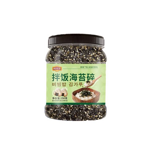 韩宗府海苔碎拌饭即食儿童芝麻肉松炒紫菜寿司饭团零食品材料罐装