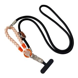 夏日旅游徒步手机挂绳可拆万能绳子编织手腕手绳斜挎可背新款背带时尚多巴胺挂脖吊绳结实挂件背包相机垫片壳