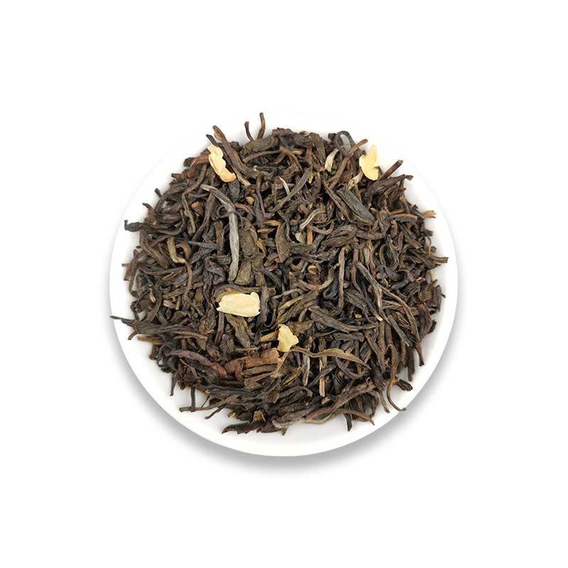 茉莉银毫高香茉莉绿茶鲜奶茶水果