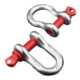 弓形卸扣D型卸扣U型吊装马蹄扣吊环镀锌合金钢美标卸扣起重卡环扣