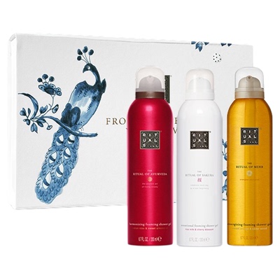 Rituals发泡沐浴露礼盒200ml*3