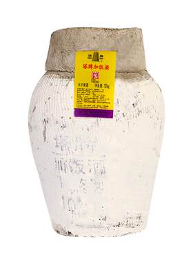 坛装10kg黄酒塔牌绍兴手工花雕酒