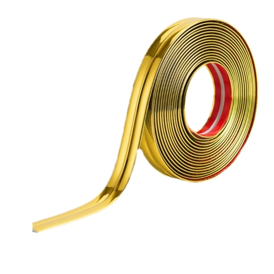 自粘美缝条背景墙金属装饰条金色边框条封边条阴角墙布收口条腰线