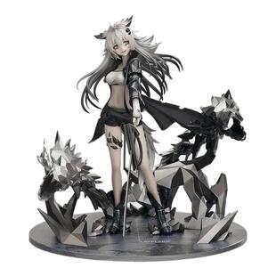 明日方舟拉普蓝德手办拉狗站姿动漫美少女二次元桌面摆件机箱玩具