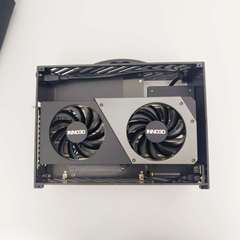 缔誓A45机箱5升ITX，A4结构支持双风扇显卡4070tis 小1u电源