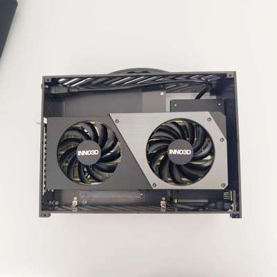 缔誓A45机箱5升ITX，A4结构支持双风扇显卡4070tis 小1u电源