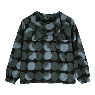 古木夕羊春季减龄气质波点连帽外套女宽松洋气上衣GS450122010