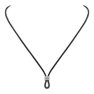 恒色原创银挂绳翡翠吊坠绳男士项链绳可拆卸女款高货绳佛公挂坠绳