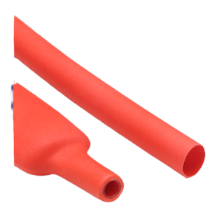 红色带胶双壁管 三倍收缩热缩管 环保绝缘加厚防水密封1.6mm-39mm