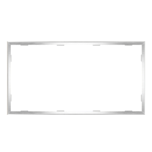 雷士照明浴霸转换框集成吊顶灯暗装灯罩外壳银色边框转接配件灯座