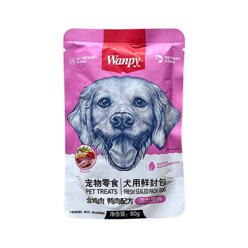 顽皮犬用鲜封包鸡牛肉蔬菜羹