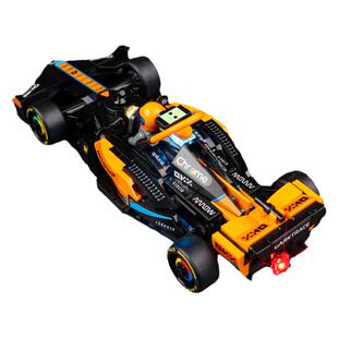 KGBOX乐高speed系列76919迈凯伦F1赛车led灯具亚克力展示盒