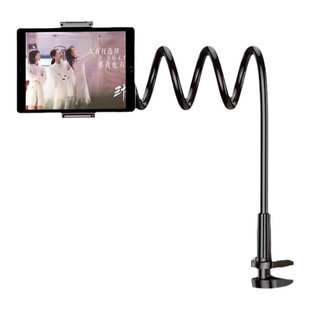 【碳素钢】手机架懒人支架床上躺着看电视床头手机ipad平板通用桌面拍摄拍照直播专用夹子多功能宿舍支撑架