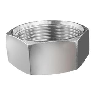 不锈钢波纹管专用螺帽热水器水管螺母带卡子垫片4分6分1寸304接头