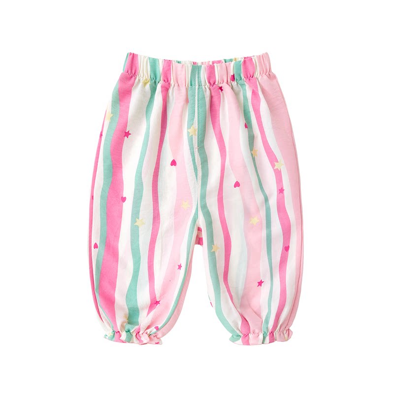 嘟嘟家宝宝夏季长裤薄款儿童裤子男童休闲裤女童童装婴儿卡通夏装
