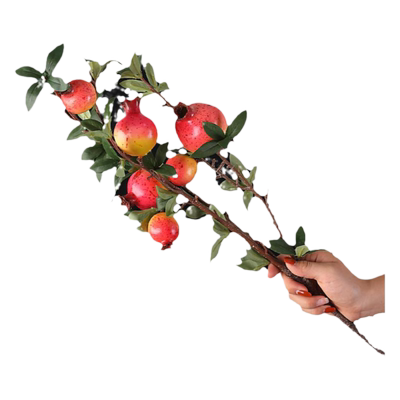高仿真石榴插花客厅果实