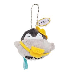 正能量小企鹅毛绒书包包挂件公仔玩偶钥匙扣小学幼儿园新年小礼物