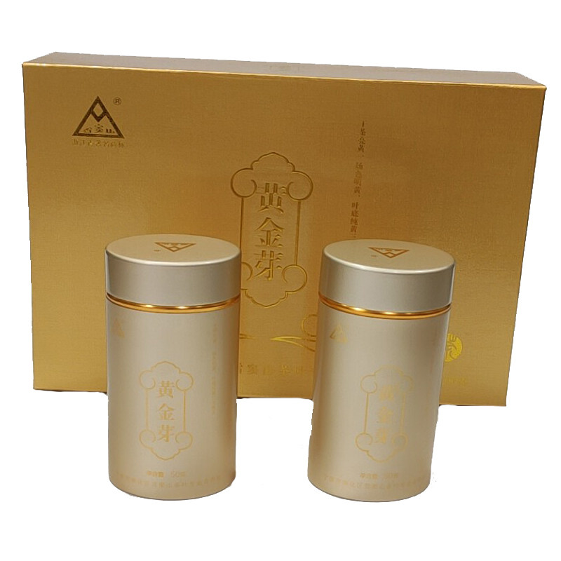 黄金芽茶叶礼盒装宁波奉化特产茶雪窦山品牌黄金芽2026明前新茶
