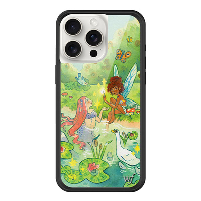 Wildflower仙女和美人鱼手机壳