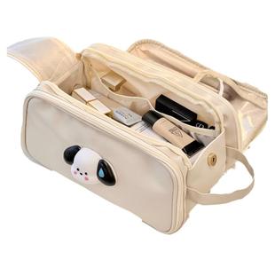 便携式化妆包大容量旅行旅游化妆品收纳包洗漱袋护肤品分区分装女