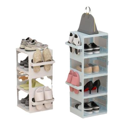 家用门口简易鞋架省空间收纳神器