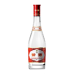 汾酒山西杏花村42度红盖玻汾475ml*1瓶清香型国产白酒口粮酒