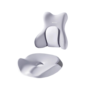 思莱宜腰靠垫办公室座椅子护腰垫工位护腰靠背神器腰垫坐垫记忆棉