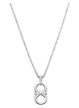 阿玛尼LOGO男士轻奢项链