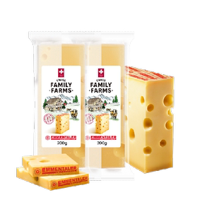 瑞慕原制奶酪埃曼塔AOP认证干酪即食烘焙西餐配料大孔芝士