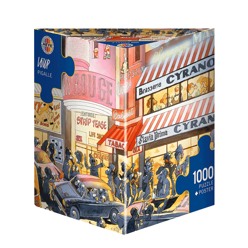 HEYE进口成人拼图减压潮玩