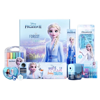 迪士尼文具盒铅笔文具套装礼盒