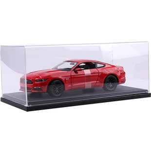 1:18 MR BBR亚克力展示罩 有机玻璃透明罩 多色底座 车模展示盒