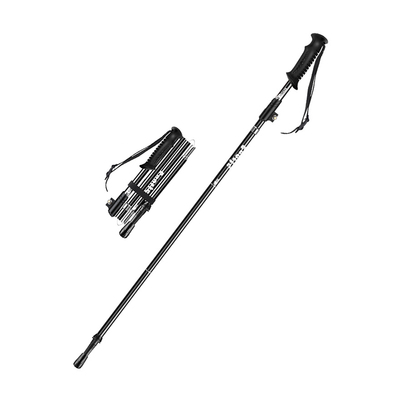 钓鱼熊伸缩男女装备多功能登山杖